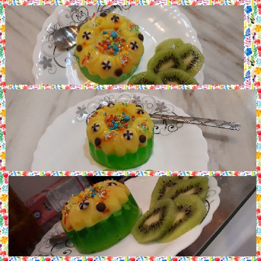 عکس ژله فرنی