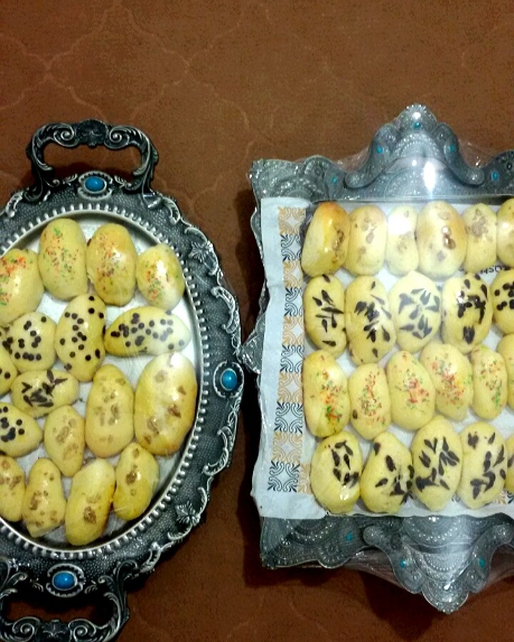 عکس نان خرمایی خودم پز