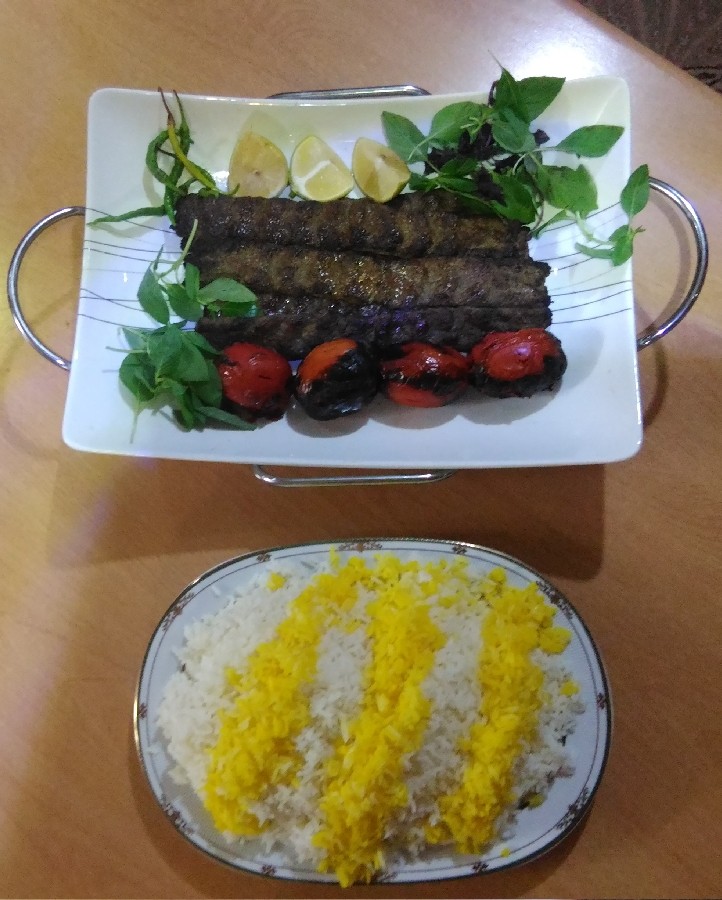 عکس چلوکباب خونگی