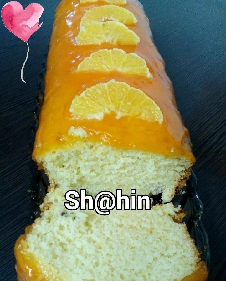 کیک پرتقالی با روکش پرتقالی