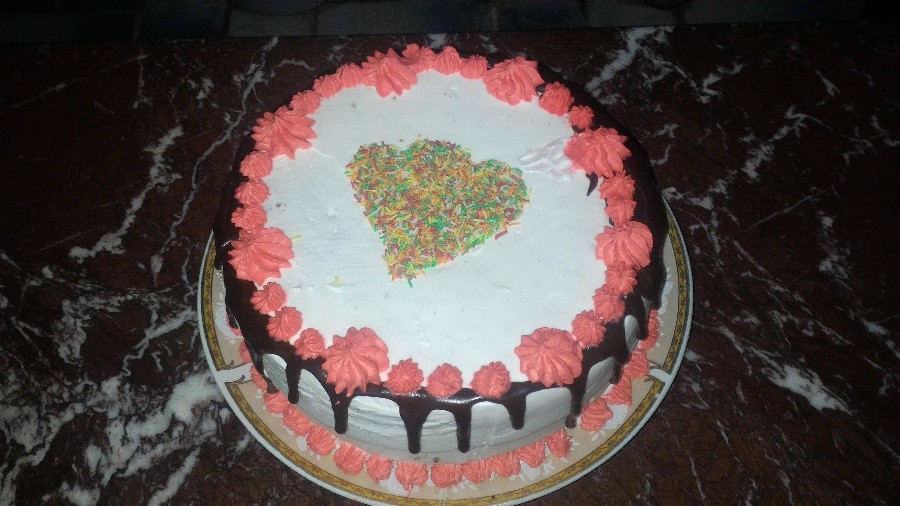 عکس کیک ولنتاین