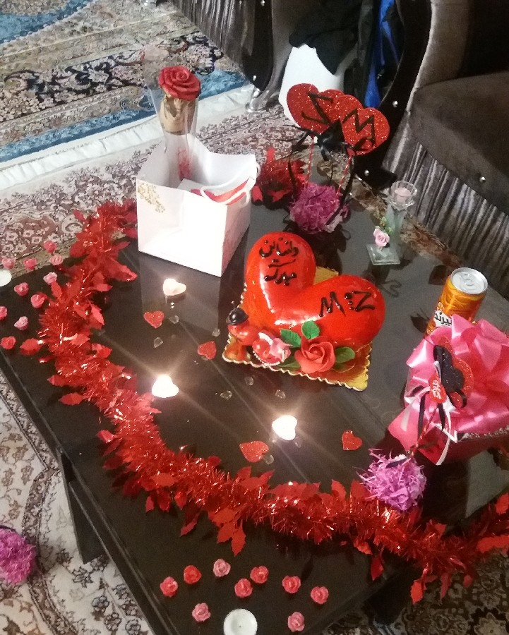 عکس اینم از کیک ولینتاین