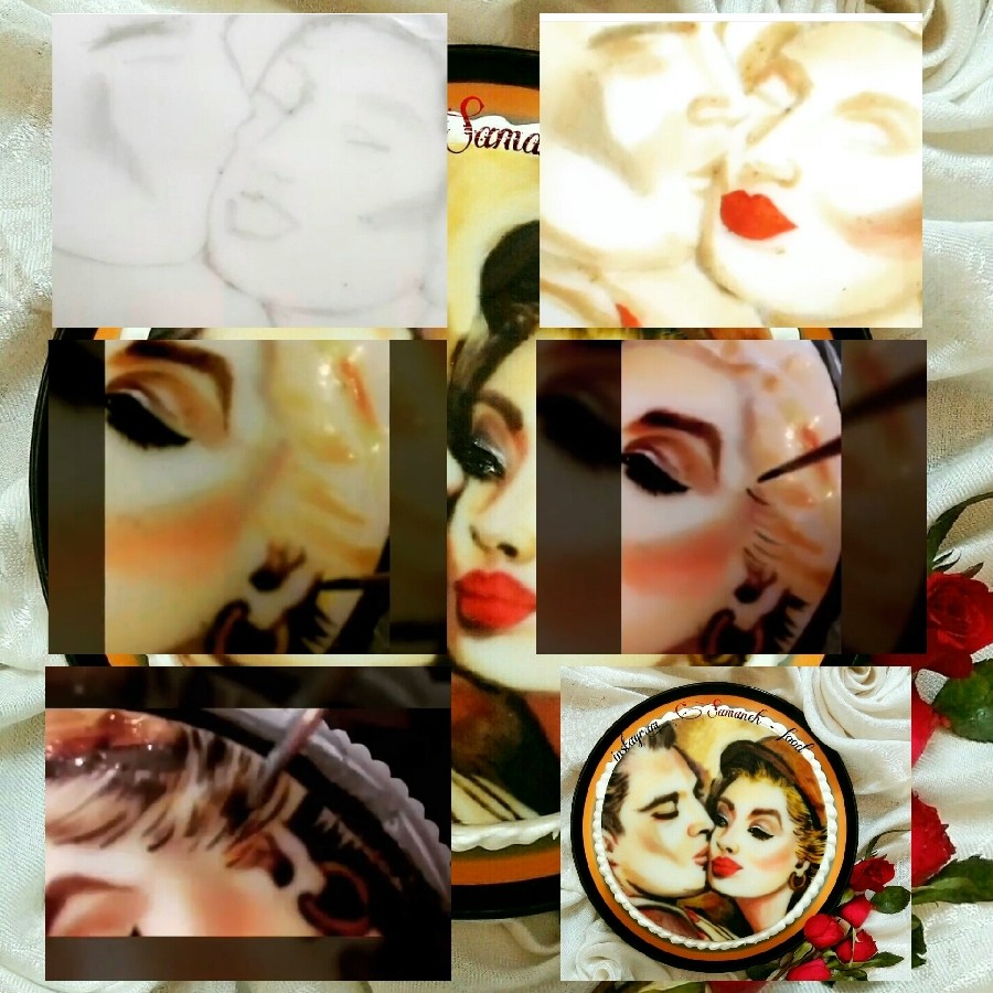 کیک شکلاتی با رویه موکا