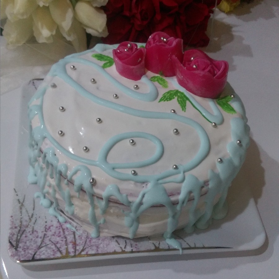 کیک من برای ولنتاین
