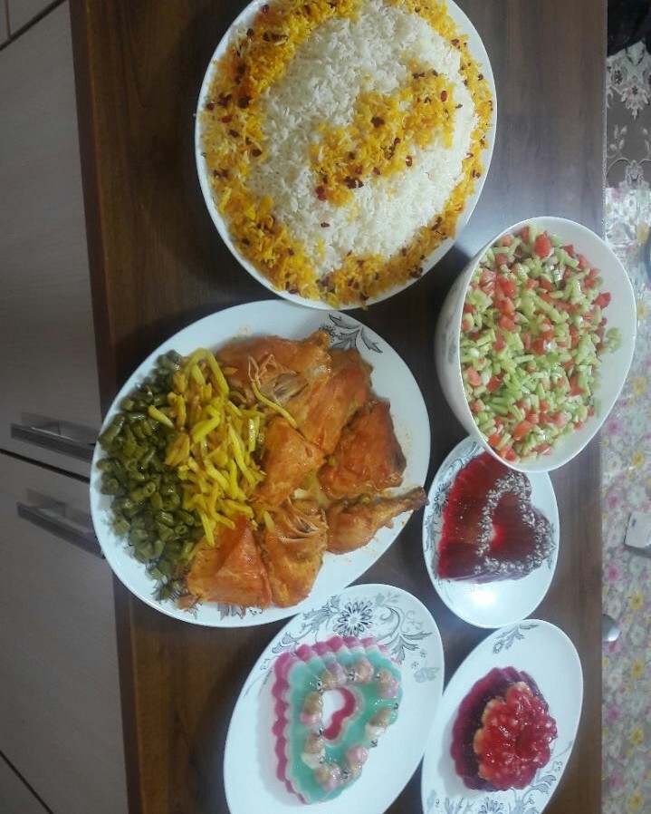 عکس غدای من