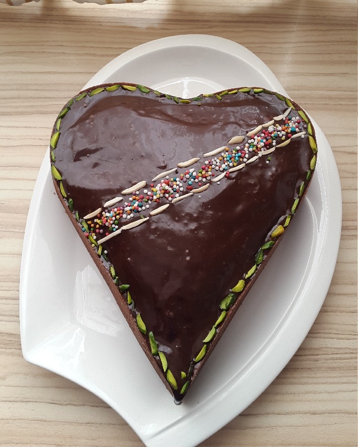 کیک کاکائویی با رویه شکلات