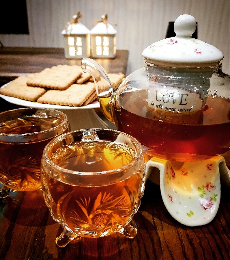 عکس چای ترکیبیِ خوشمزه