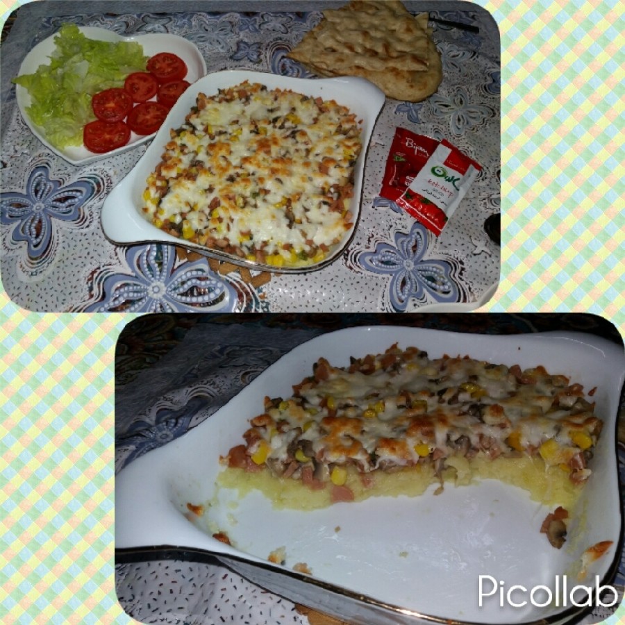 گراتن سیب زمینی