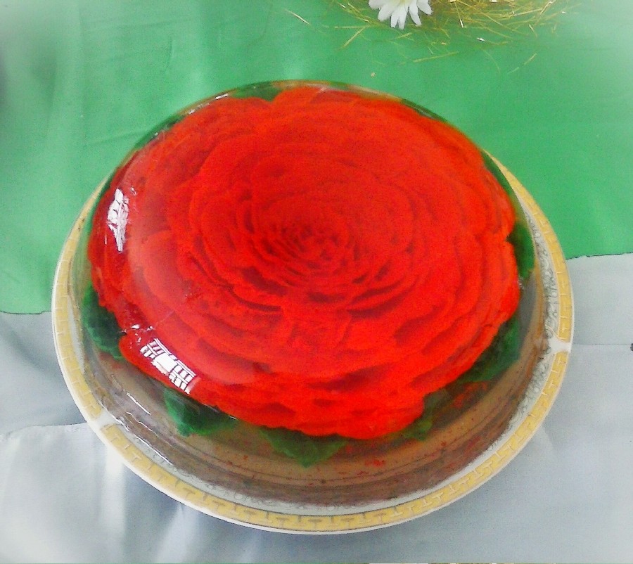 عکس ژله تزریقی گل رز 