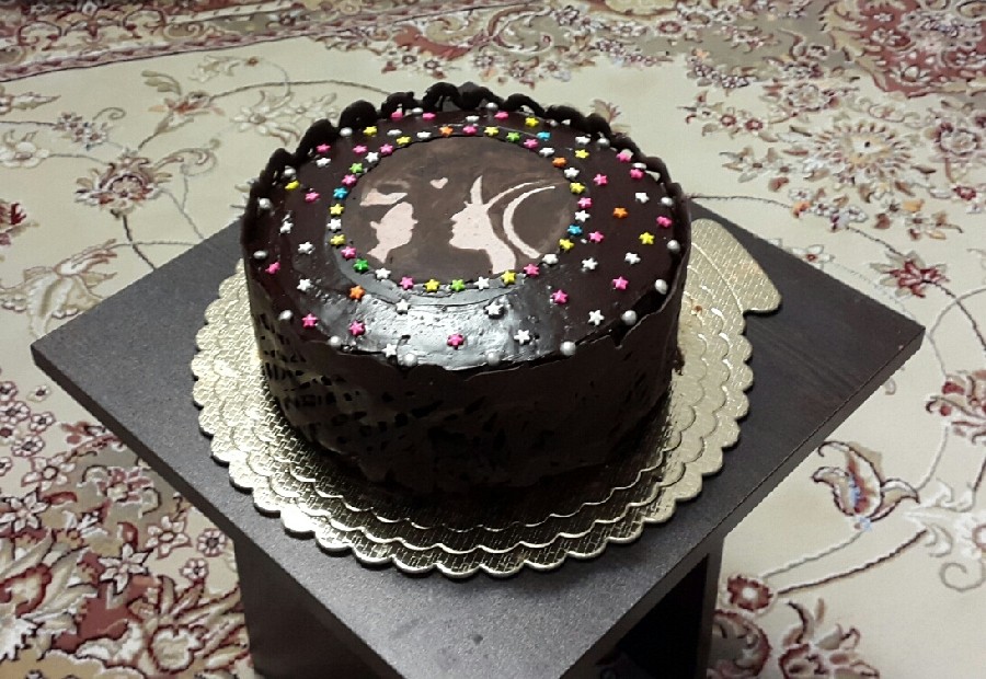 عکس کیک شکلاتی