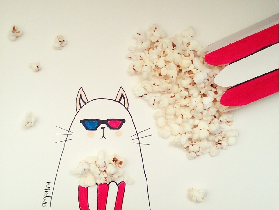 پف فیل یا پاپ کورن ساده