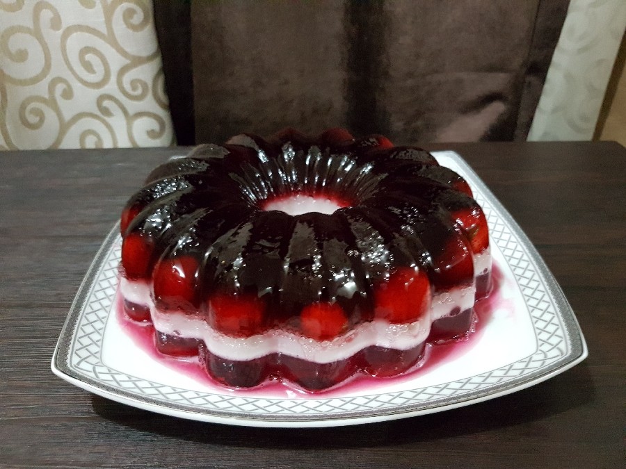 عکس ژله رنگین کمان