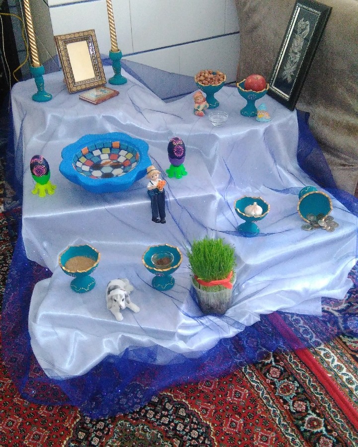 عکس سفره هفت سین من