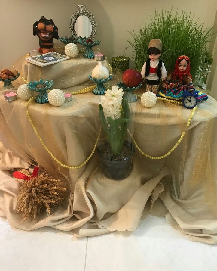 عکس سفره هفت سین کوچولوی من