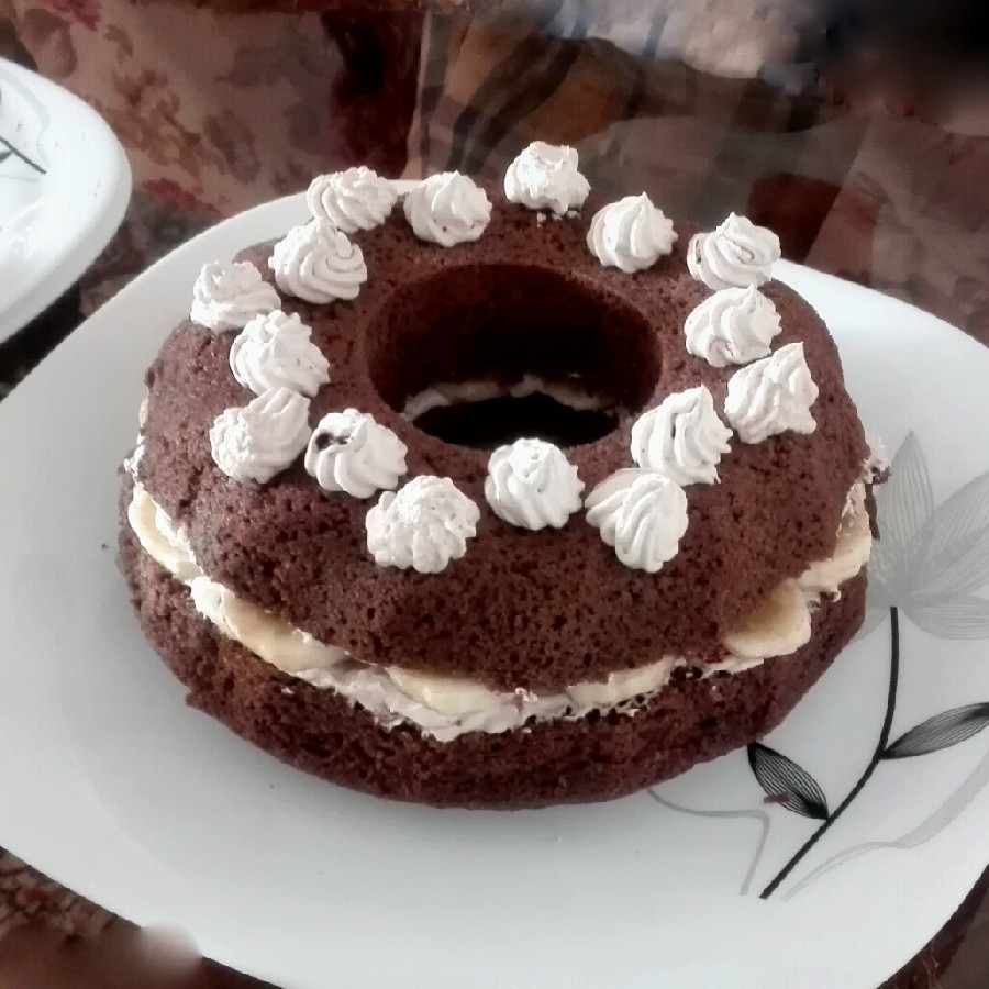 عکس کیک فنجونی تو قالب کیک