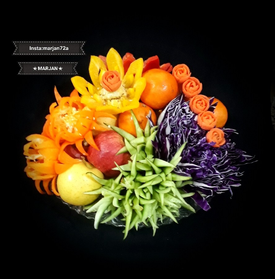 عکس میوه یخچال عروس