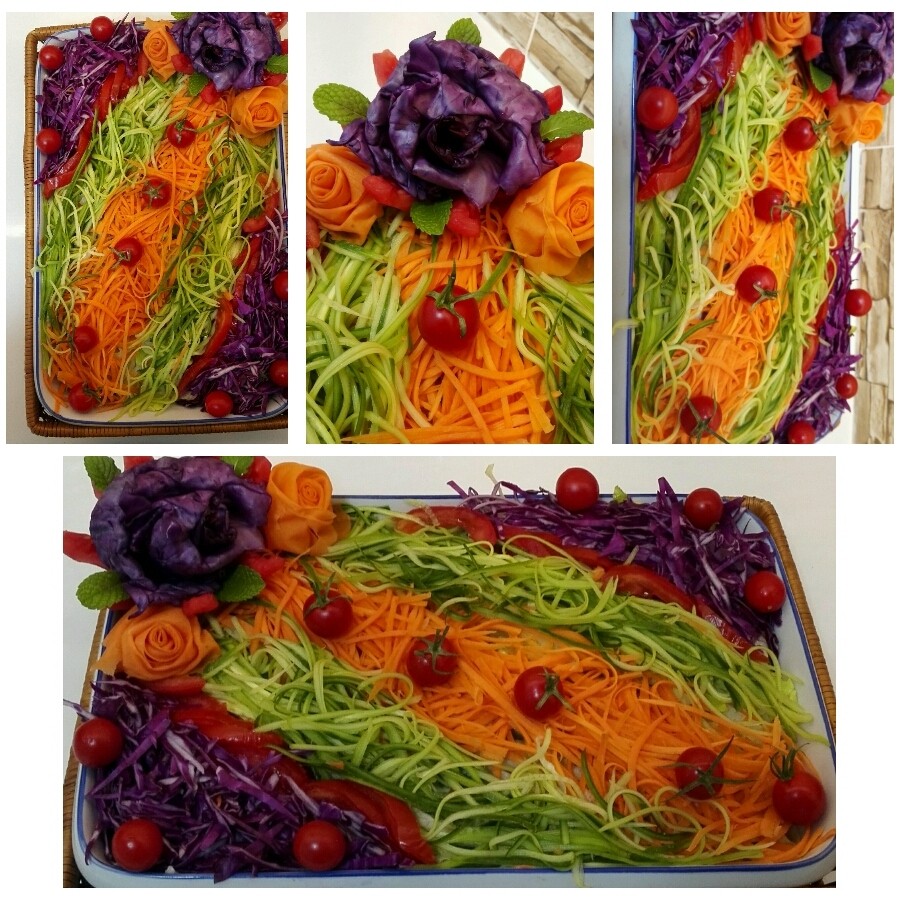 عکس اینم سالاد فصلم