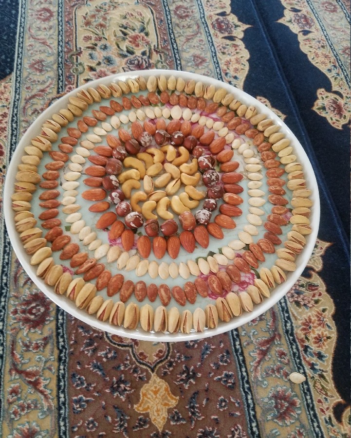 عکس تزیین آجیل