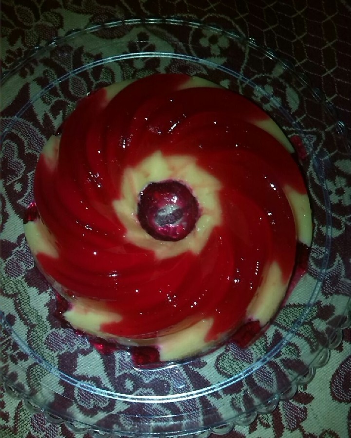 ژله خواهرم واسه تولد