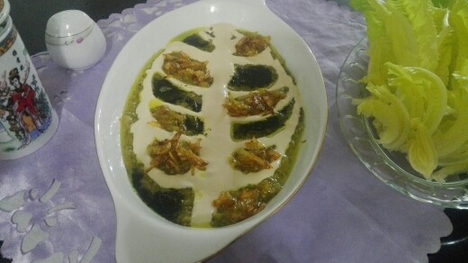عکس بفرمایید کشک بادمجان