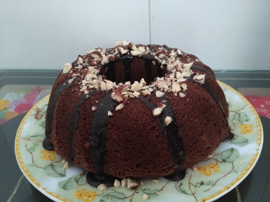 عکس کیک شکلاتی نارگیلی بادستور تارای عزیز