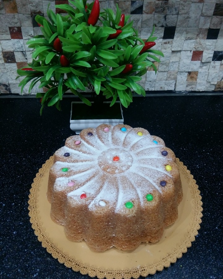 عکس کیک ساده به مناسبت تولد امام حسین?