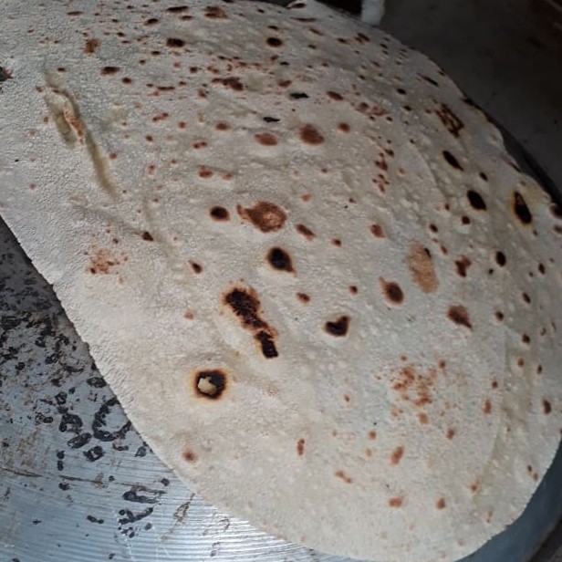 نان تافتون خانگی