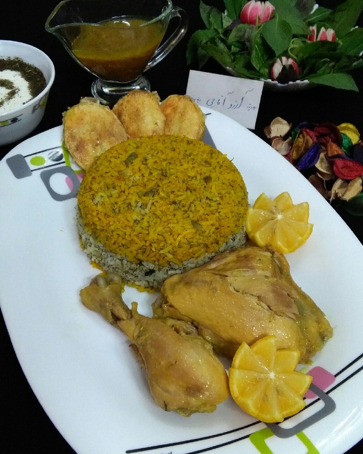 عکس باقالـی پلـو