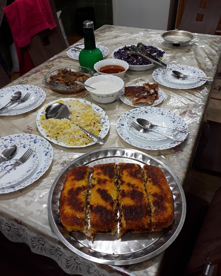 عکس افطار شعبانی خونه مامان اینا