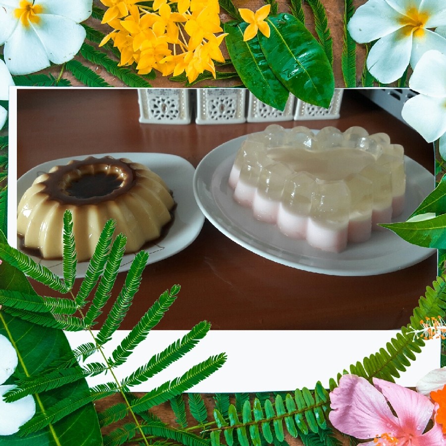عکس فرنی با ژله