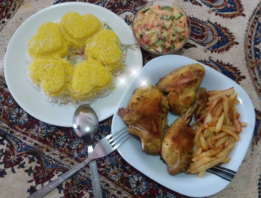 عکس ❤چلو مرغ❤