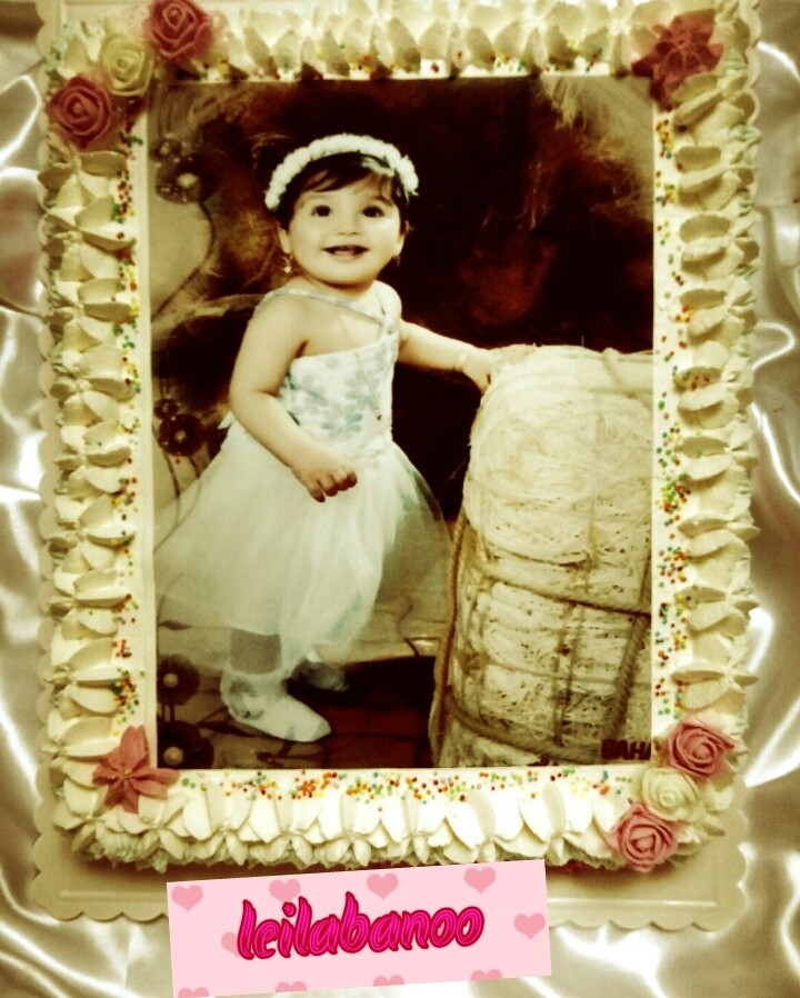 عکس کیک تولد..سفارش امروزم 