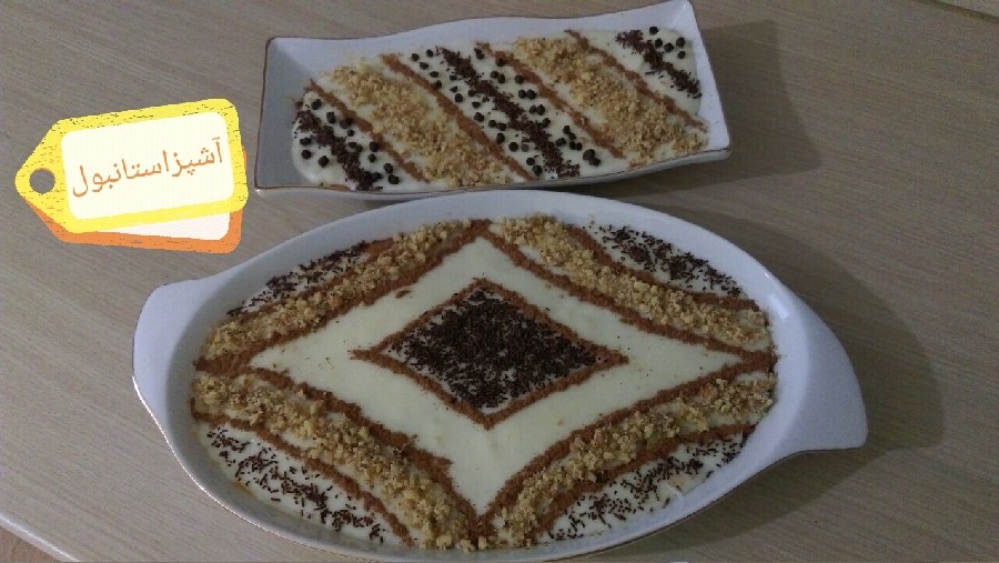 عکس دسر های خوشمزه من