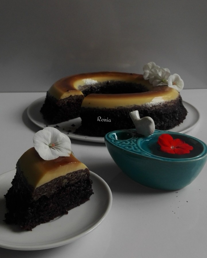 عکس فلن کیک سوئدی Flan cake