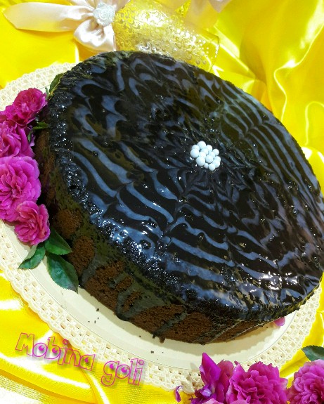 کیک شکلاتی با دستور سرآشپز پاپیون 