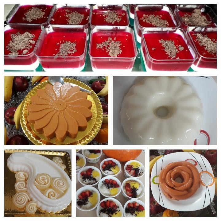 عکس مجموعه دسرهای خوشمزه من