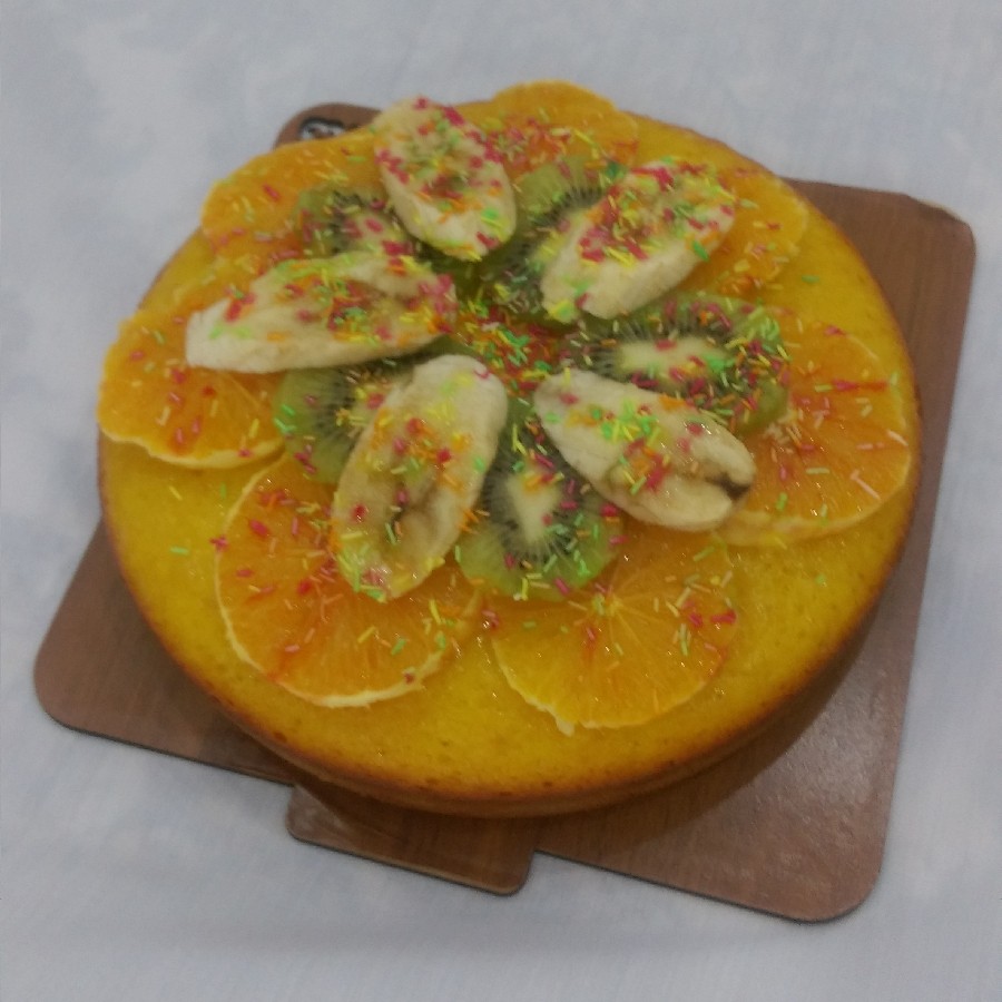 کیک خیس پرتقالی