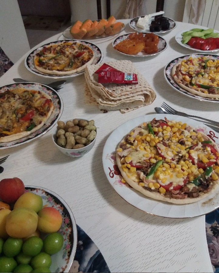 عکس افطار روز دوم
