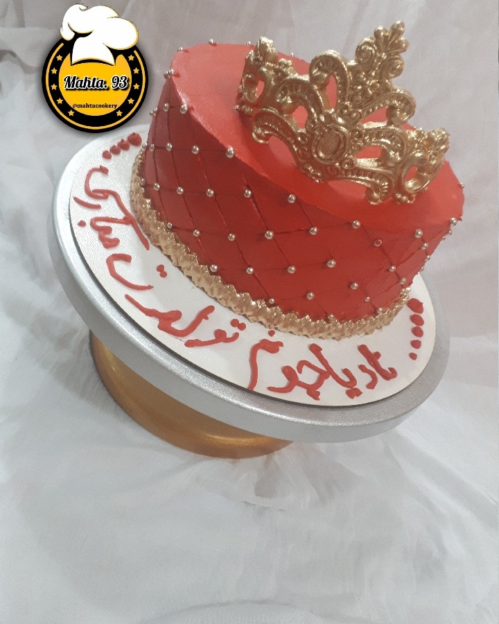 #کیک_خامه_ای#تزئینات_فوندانت