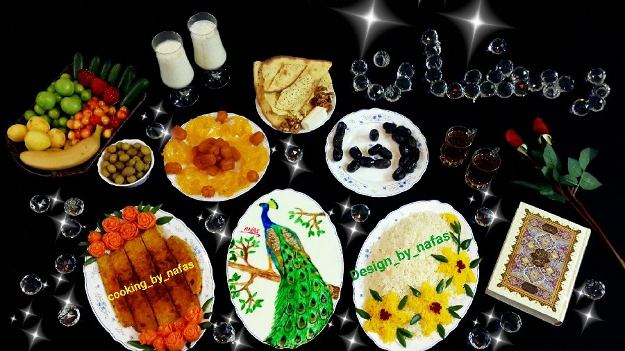 عکس میز افطار96