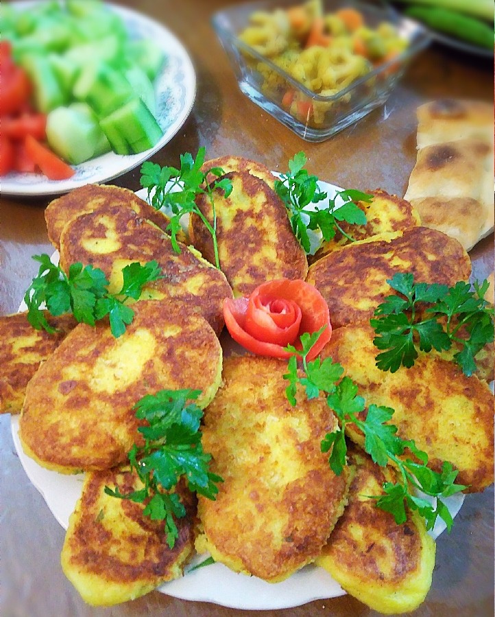 عکس کوکو سیب زمینی پخته