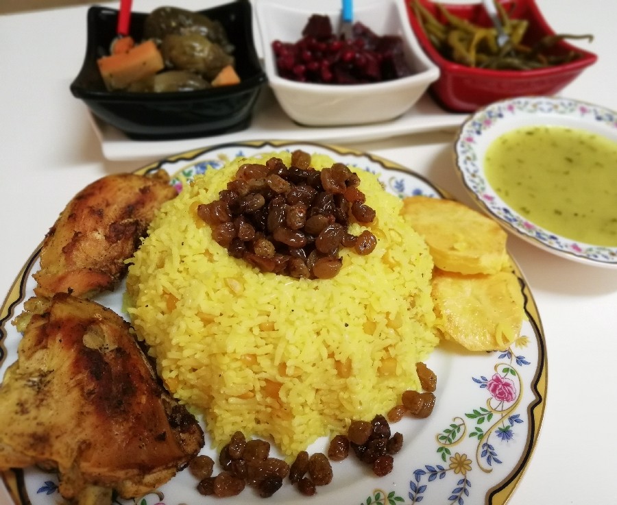عکس مجبوس (غذای عربی) 