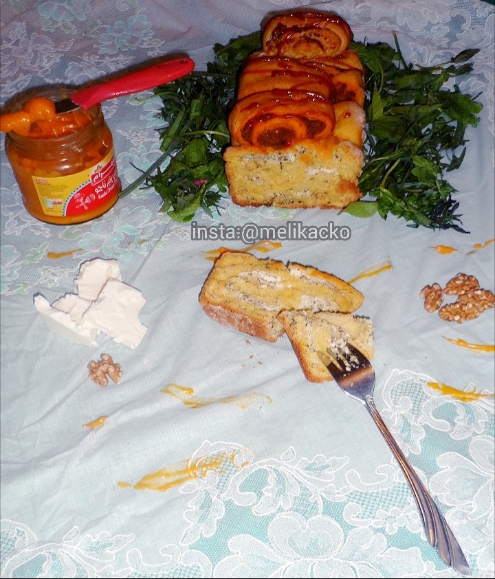 عکس نان پنیر و ریحان ویژه افطاری 
