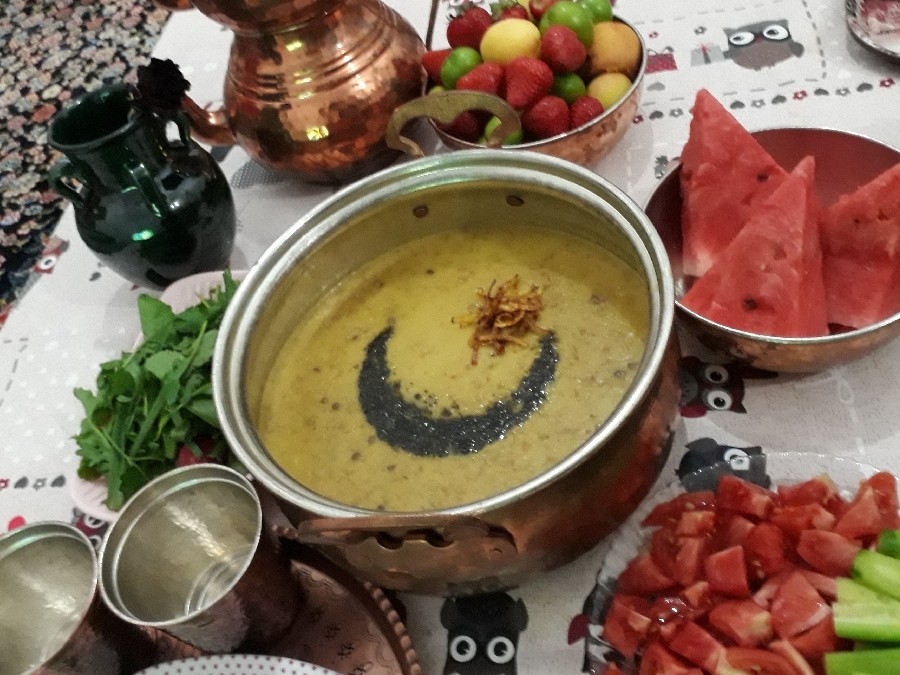 عکس آش ترخینه