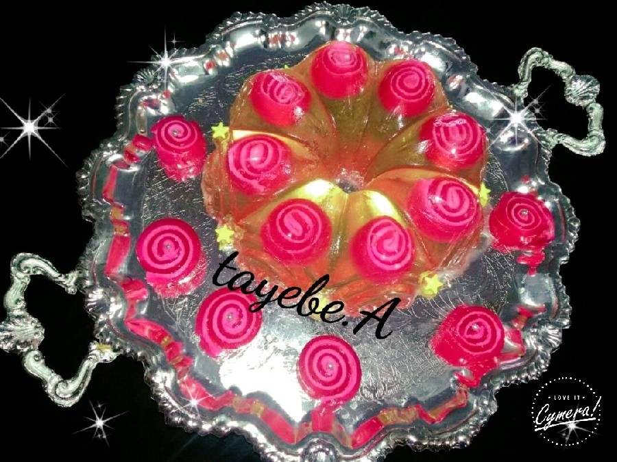 عکس ژله ویترینی ژله رولی