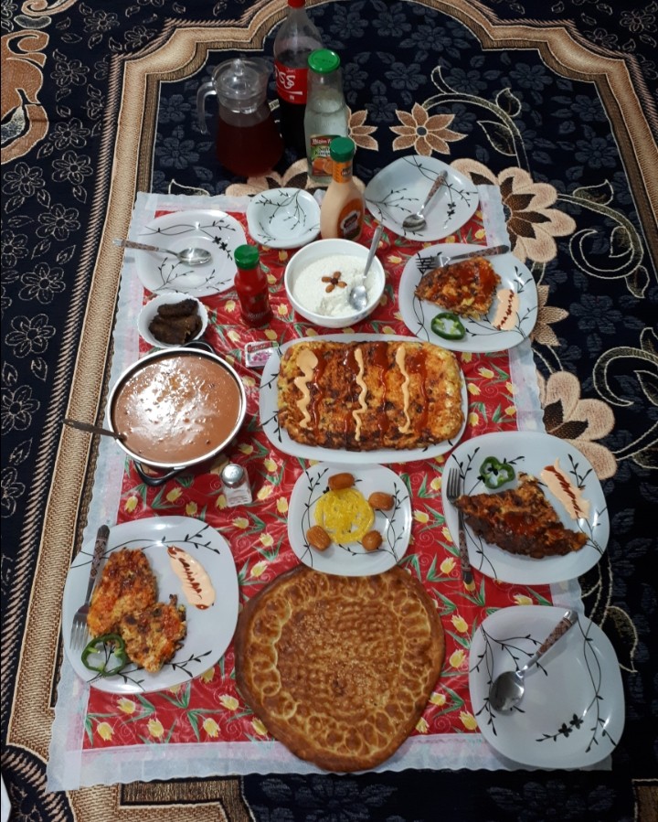 عکس افطار امروزمون