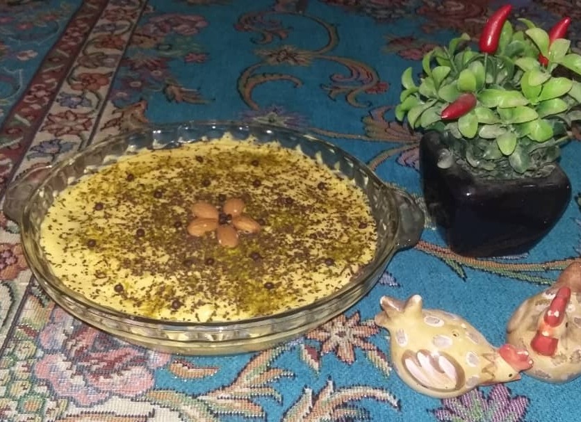 عکس کیک یخچالی خامه ای