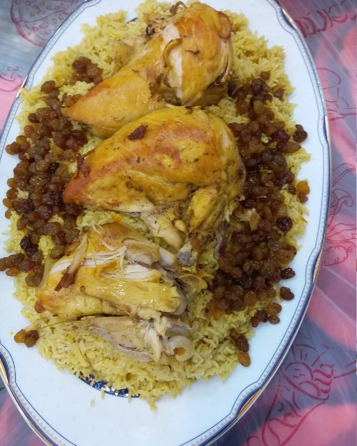 عکس مطبگ مرغ(غذای محلی استان خوزستان)