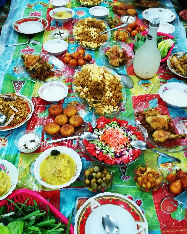 عکس افطار رمضان روز۸