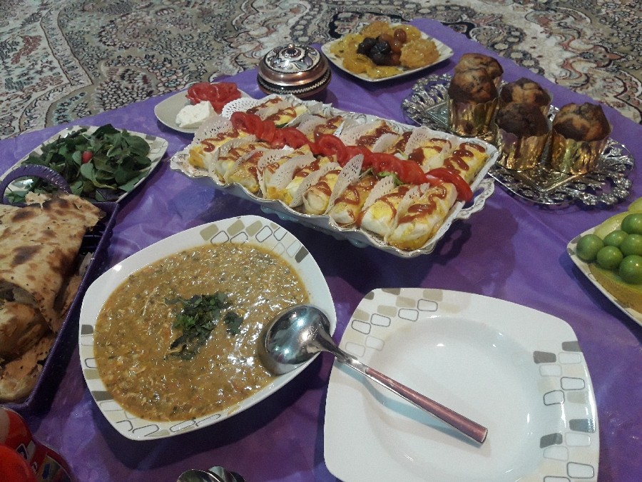 عکس افطار من